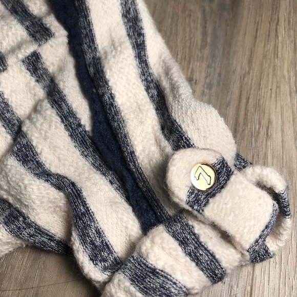 7 for all mankind girls knit striped box tee - Picture 3 of 5